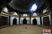 抽签算命山西公布元代纪年壁画墓发掘资料 墓主为当地贾氏族人