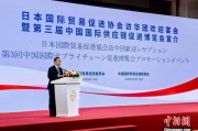 抽签算命河野洋平率团访华 中国贸促会会长任鸿斌会见