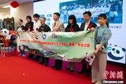 抽签算命中国彩绘熊猫艺术国际巡展东京站开幕